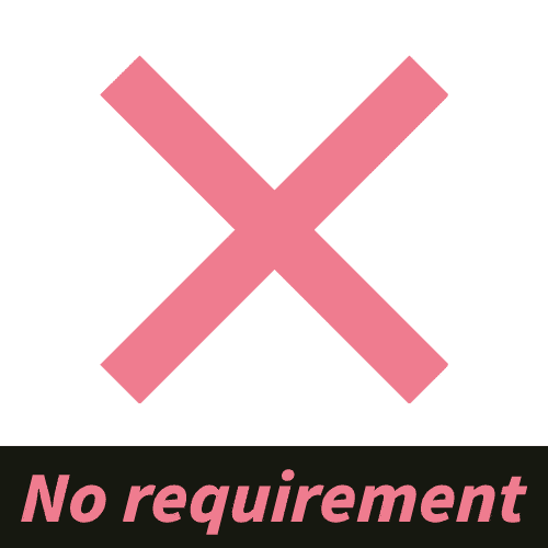 No need