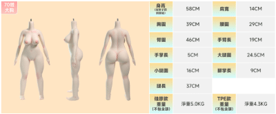 MW Girl 魔物姬 - 呆呆喵 - 70cm - 大胸