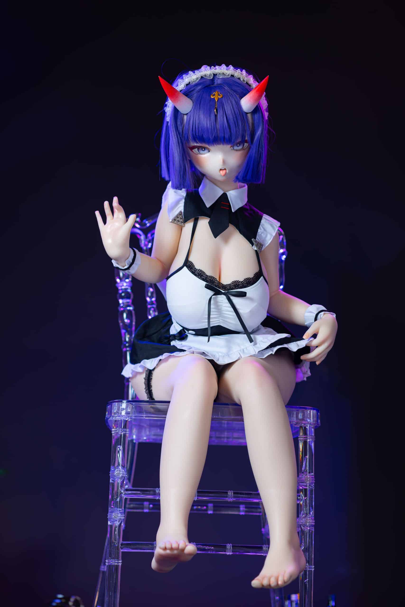 MW Girl 魔物姬 -  和酒 - 121cm- 大胸 ( 矽膠頭+矽膠身)｜FGO 酒吞童子 娃娃：圖片 8
