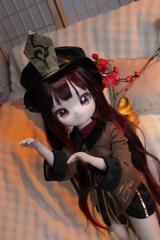 MW Girl 魔物姬 - 胡桃 - 85cm - 中胸(搪膠頭+矽膠身)｜原神 胡桃娃娃