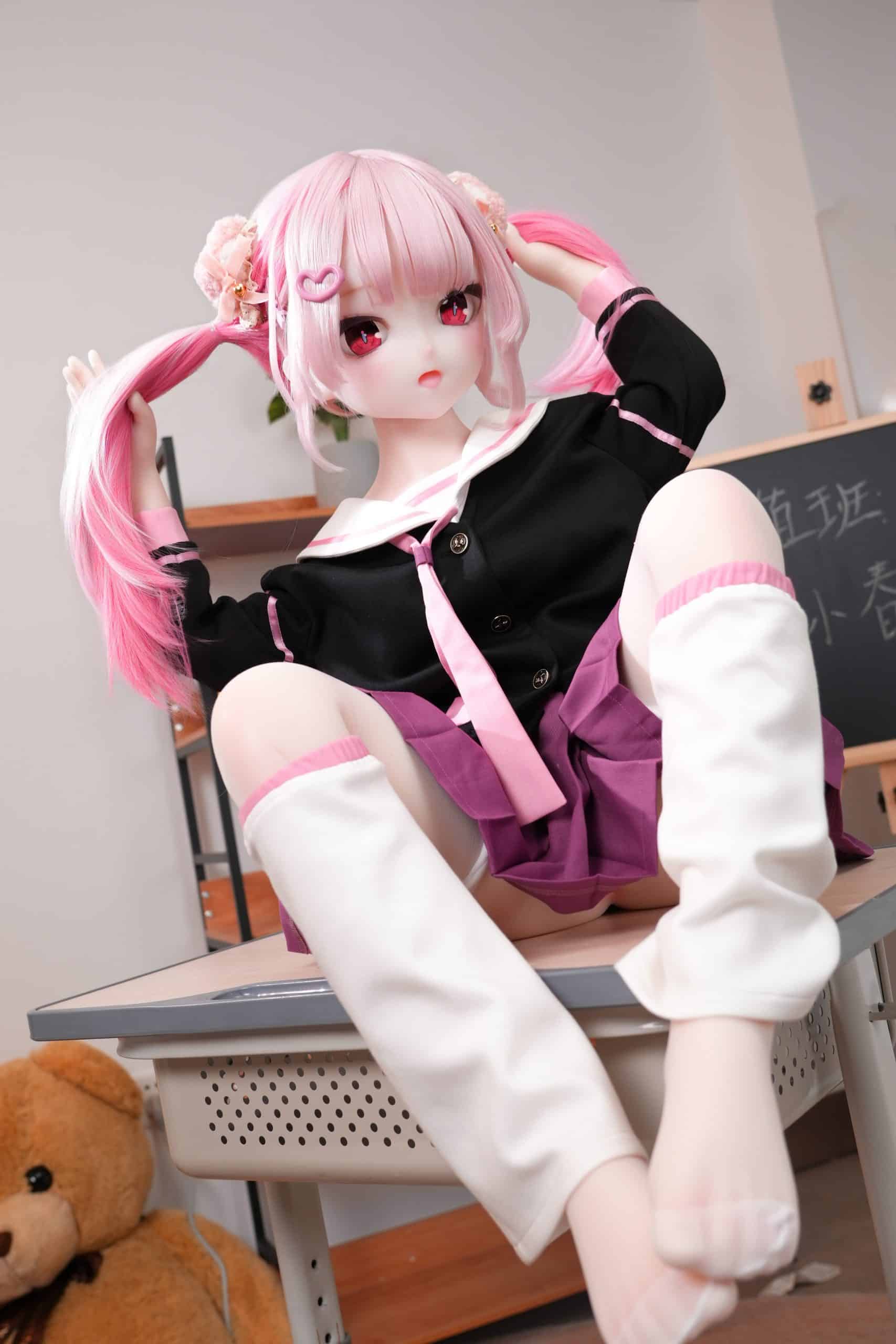 MW Girl 魔物姬 - 小春 - 115cm - 中胸(搪膠頭+矽膠身)｜蔚藍檔案 下江小春：圖片 4