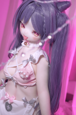 MW Girl 魔物姬- 可晴 - 138cm - 小胸(矽膠頭+TPE身體)｜原神 刻晴 成人娃娃：圖片 8