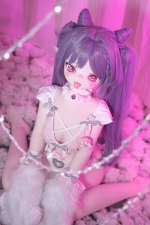 MW Girl 魔物姬- 可晴 - 138cm - 小胸(矽膠頭+TPE身體)｜原神 刻晴 成人娃娃