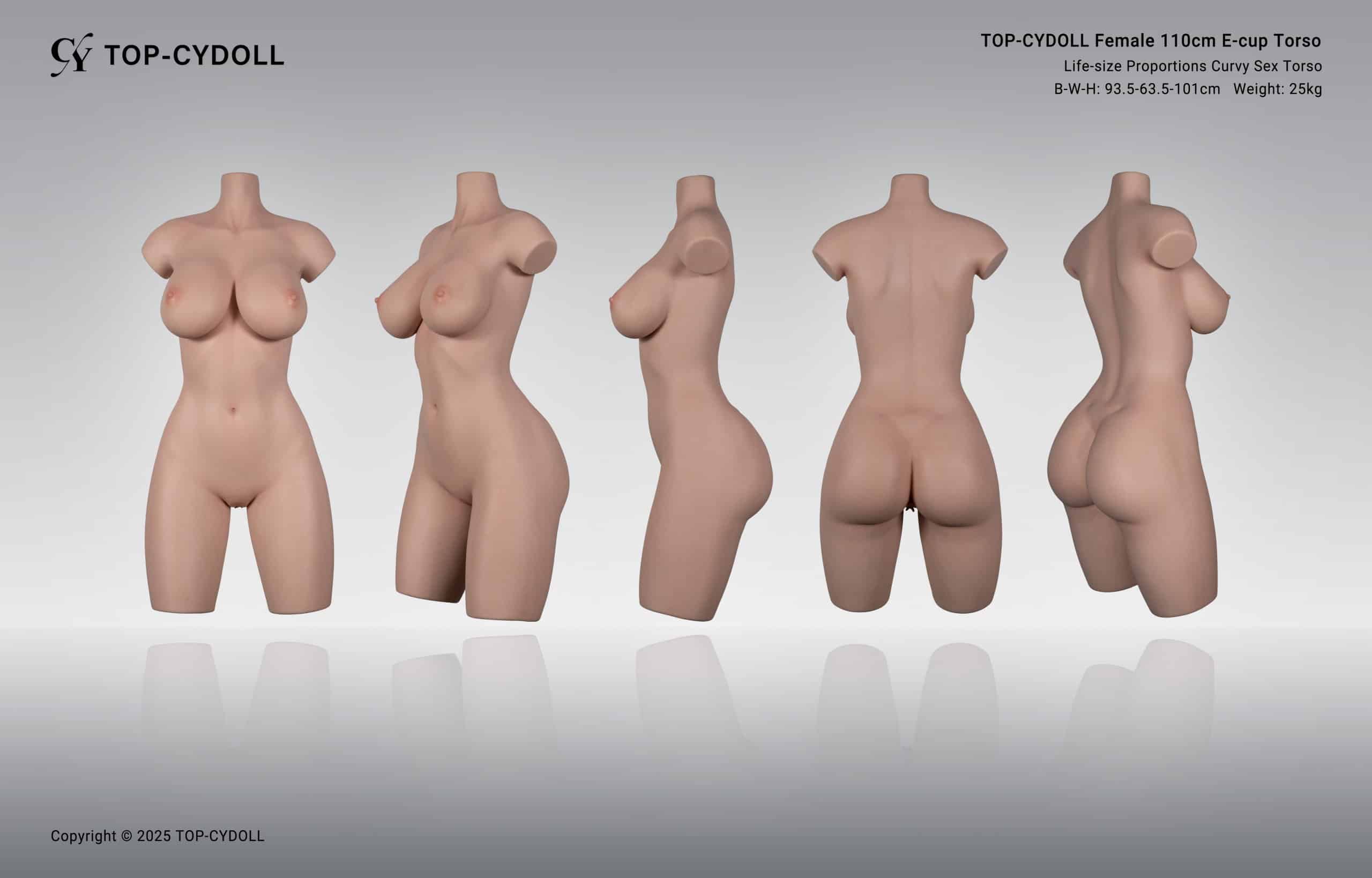 TOP-CYDOLL - Polly - 110cm - E cup (Torso and head included)