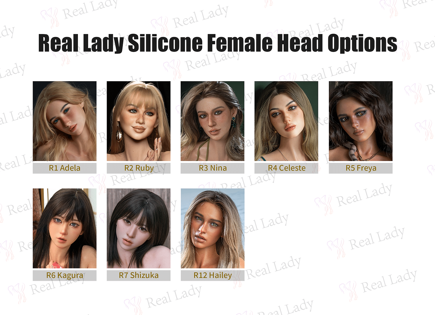 Real Lady Head Sculpt