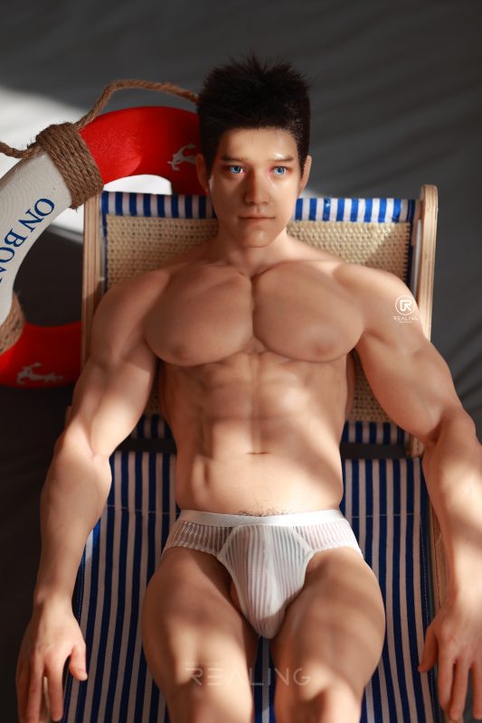 Realing 睿靈男娃 麒楓 86cm(壯版)|Gay矽膠娃娃