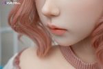 悅互動 YUEDOLL - 可靈 - 141cm -E罩杯(頭身一體) 半皮紋：圖片 34