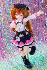 MW Girl 魔物姬 - COS系列 -蘿塞菈 打歌服 - 85cm - 中胸(搪膠頭+矽膠身體)