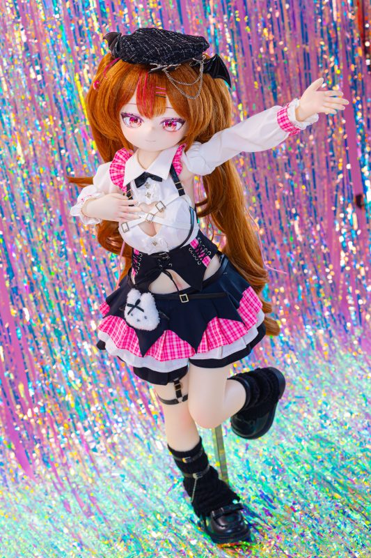 MW Girl 魔物姬 - COS系列 -蘿塞菈 打歌服 - 85cm - 中胸(搪膠頭+矽膠身體)