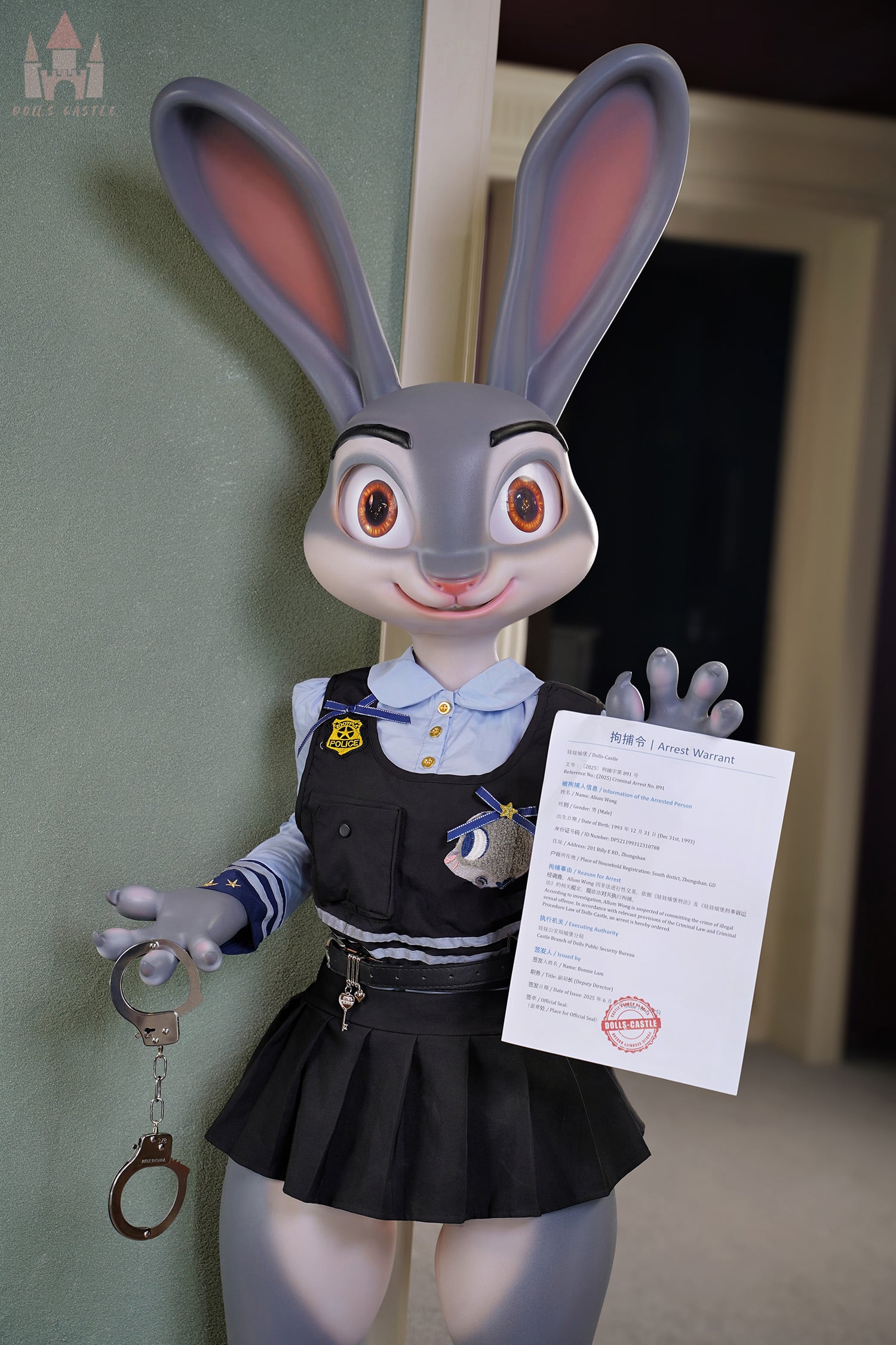 Rabby 168CM A Cup Doll_031 (現貨)DOLLS CASTLE 娃娃城堡 - Rabbitie - 120cm - C cup(帶絨毛) - Image 1