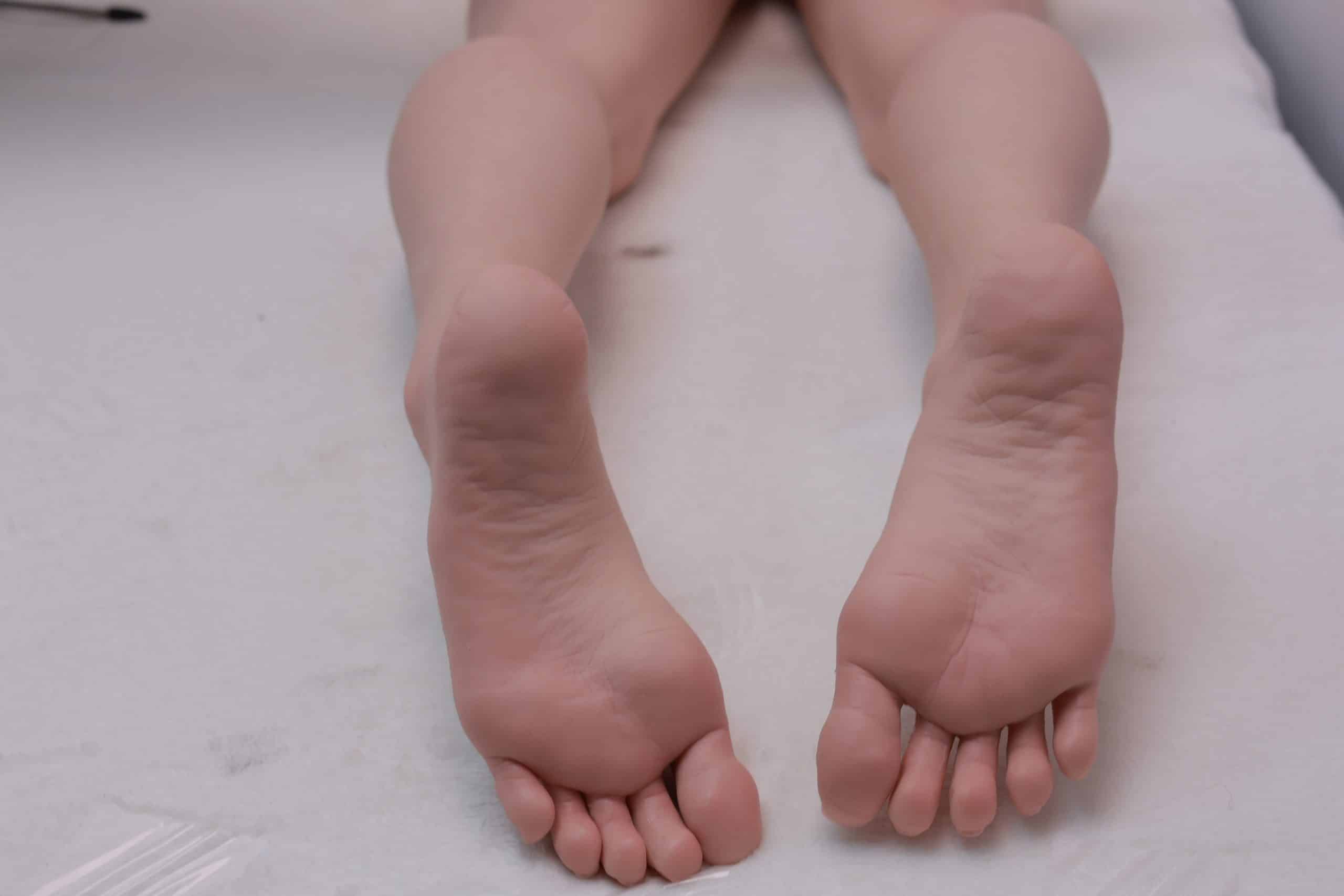 足控腿模飛機杯腳掌與腳趾視角實拍