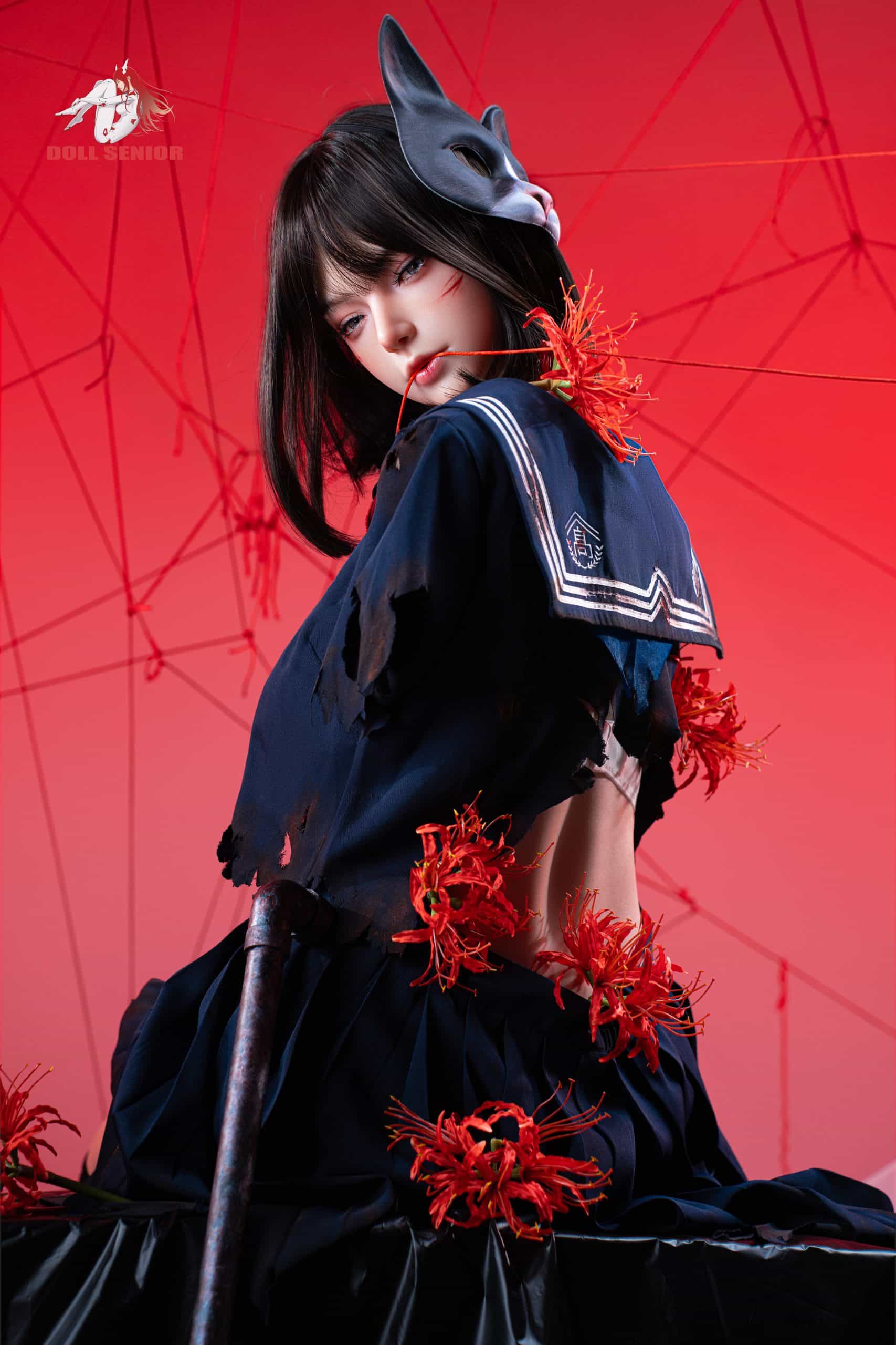 卡瑞可彼岸花主題臉部特寫