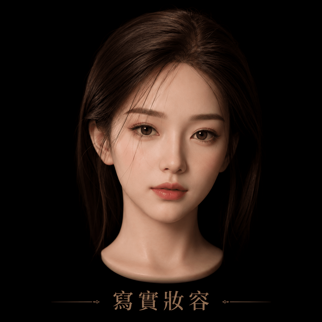 寫實妝容
