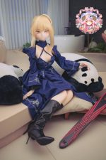 CroissantDoll 羊角社｜黑Saber  - 手繪 B04 - 155cm - C cup：圖片 4