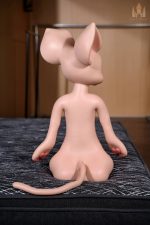 Dolls Castle | 娃娃城堡 - 100CM SZ17 Cream Mouse Doll｜鼠娘福瑞矽膠娃娃 - Image 9