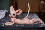 Dolls Castle | 娃娃城堡 - 100CM SZ17 Cream Mouse Doll｜鼠娘福瑞矽膠娃娃 - Image 14