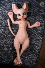 Dolls Castle | 娃娃城堡 - 100CM SZ17 Cream Mouse Doll｜鼠娘福瑞矽膠娃娃 - Image 17
