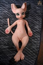 Dolls Castle | 娃娃城堡 - 100CM SZ17 Cream Mouse Doll｜鼠娘福瑞矽膠娃娃 - Image 18