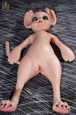 Dolls Castle | 娃娃城堡 - 100CM SZ17 Cream Mouse Doll｜鼠娘福瑞矽膠娃娃 - Image 19