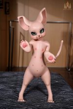 Dolls Castle | 娃娃城堡 - 100CM SZ17 Cream Mouse Doll｜鼠娘福瑞矽膠娃娃 - Image 28
