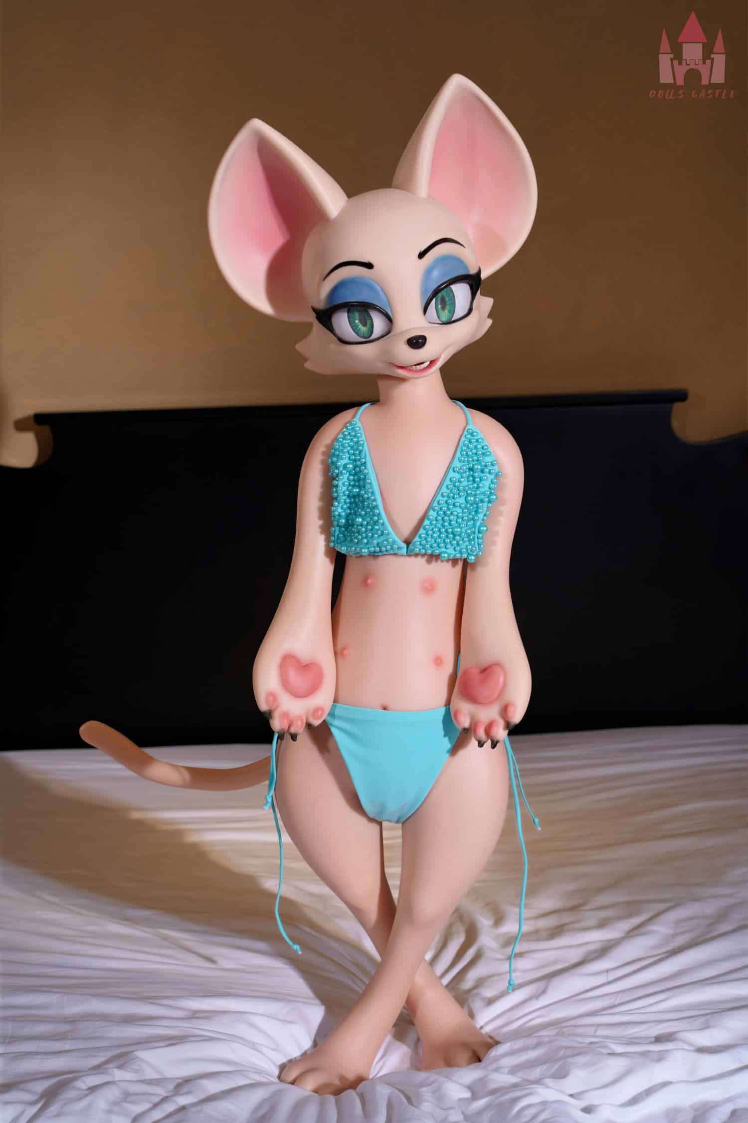 Dolls Castle SZ16 100cm 蝙蝠娘 尖耳 暗黑 福瑞矽膠娃娃