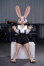 Dolls Castle | 娃娃城堡 - 120CM Rabittie  - C Cup｜福瑞兔子矽膠娃娃：圖片 2