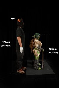 哥布林娃娃 Si70cm GB Zarga 規格展示 3 哥布林娃娃 Si70cm GB Zarga 綠皮魔物娘 尺寸規格圖 3