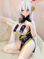 Aotume 凹凸咪 - 碧波青雲 81 - 155cm - H cup (矽膠頭+矽膠身體）｜碧藍航線 天狼星 Cosplay 矽膠娃娃：圖片 4