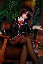 Aotume 凹凸咪 - 狂三 53 - 145cm - D cup (TPE頭+TPE身體）｜約會大作戰 時崎狂三 Cosplay 成人娃娃：圖片 2