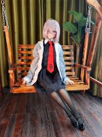 Aotume 凹凸咪 - 玛修 76 - 155cm - C cup (矽膠頭+TPE身體）｜FGO 瑪修 基列萊特 Cosplay 二次元娃娃 - Image 5