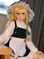 Aotume 凹凸咪 - 魔理紗 61 - 145cm - B cup (矽膠頭+TPE身體）｜東方Project 霧雨魔理沙 Cosplay 實體娃娃：圖片 11