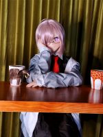 Aotume 凹凸咪 - 玛修 76 - 155cm - C cup (矽膠頭+TPE身體）｜FGO 瑪修 基列萊特 Cosplay 二次元娃娃 - Image 6