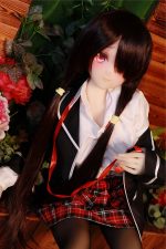 Aotume 凹凸咪 - 狂三 53 - 145cm - D cup (TPE頭+TPE身體）｜約會大作戰 時崎狂三 Cosplay 成人娃娃：圖片 5