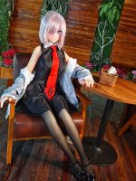 Aotume 凹凸咪 - 玛修 76 - 155cm - C cup (矽膠頭+TPE身體）｜FGO 瑪修 基列萊特 Cosplay 二次元娃娃 - Image 8