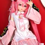 VOCALOID 櫻花初音 Cosplay 性愛娃娃 凹凸咪 145cm B Cup