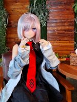 Aotume 凹凸咪 - 玛修 76 - 155cm - C cup (矽膠頭+TPE身體）｜FGO 瑪修 基列萊特 Cosplay 二次元娃娃 - Image 9