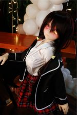Aotume 凹凸咪 - 狂三 53 - 145cm - D cup (TPE頭+TPE身體）｜約會大作戰 時崎狂三 Cosplay 成人娃娃：圖片 8