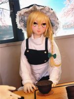 Aotume 凹凸咪 - 魔理紗 61 - 145cm - B cup (矽膠頭+TPE身體）｜東方Project 霧雨魔理沙 Cosplay 實體娃娃：圖片 7