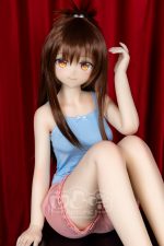 Aotume 凹凸咪 - 結城美柑 127 - 145cm - B cup (矽膠頭+矽膠身體）｜出包王女 結城美柑 Cosplay 矽膠娃娃：圖片 2