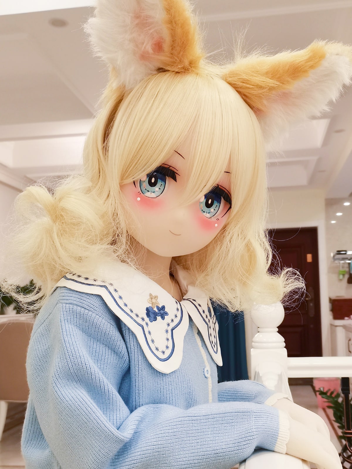 Eastern Project Hwan-lan Cosplay Real Doll with Embossed Belly Button 135cm B Cup