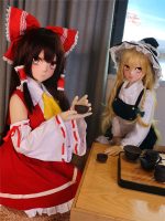 Aotume 凹凸咪 - 魔理紗 61 - 145cm - B cup (矽膠頭+TPE身體）｜東方Project 霧雨魔理沙 Cosplay 實體娃娃：圖片 4