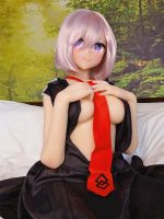 Aotume 凹凸咪 - 玛修 76 - 155cm - C cup (矽膠頭+TPE身體）｜FGO 瑪修 基列萊特 Cosplay 二次元娃娃 - Image 13