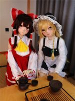 Aotume 凹凸咪 - 魔理紗 61 - 145cm - B cup (矽膠頭+TPE身體）｜東方Project 霧雨魔理沙 Cosplay 實體娃娃：圖片 3