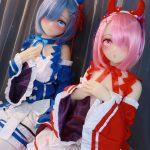 Re: 從零開始 拉姆 Cosplay 動漫娃娃 凹凸咪 145cm B Cup