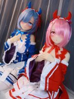 Re: 從零開始 拉姆 Cosplay 動漫娃娃 凹凸咪 145cm B Cup