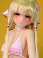 Aotume 凹凸咪 - 小嘰 46 - 145cm - B cup (TPE頭+TPE身體）｜人形電腦天使心 小唧 Cosplay 情趣娃娃：圖片 3
