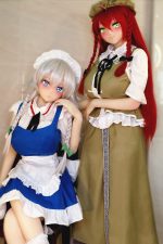 Aotume 凹凸咪 - 咲夜 49 - 155cm - F cup (TPE頭+TPE身體）｜東方Project 十六夜咲夜 Cosplay 動漫娃娃 - Image 4