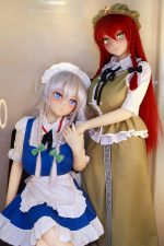 Aotume 凹凸咪 - 咲夜 49 - 155cm - F cup (TPE頭+TPE身體）｜東方Project 十六夜咲夜 Cosplay 動漫娃娃 - Image 5