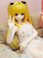 Aotume 凹凸咪 - 金色暗影伊芙 113- 145cm - B cup (矽膠頭+TPE身體）｜出包王女 金色闇影 Cosplay 實體娃娃：圖片 5