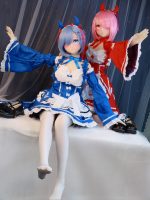 Aotume 凹凸咪 - 雷姆 40 - 145cm - D cup (TPE頭+TPE身體）｜Re: 從零開始 雷姆 Cosplay 角色娃娃：圖片 5